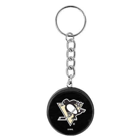 Breloczek NHL Key Chain Puck - Pittsburgh Penguins