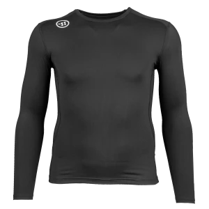 Warrior Compression Long Sleeve Senior - BLACK