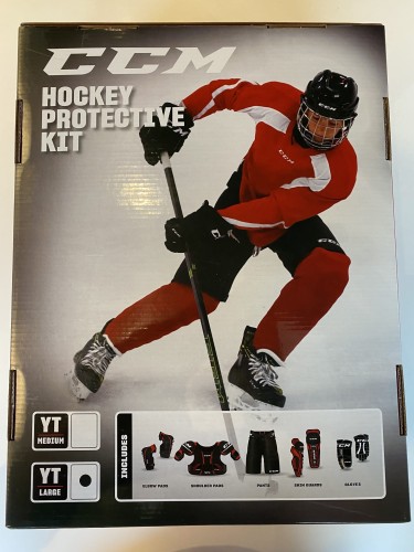 Zestaw ochraniaczy CCM Starter Hockey Youth