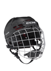 Kask hokejowy CCM Tacks 70 Combo Youth - czarny