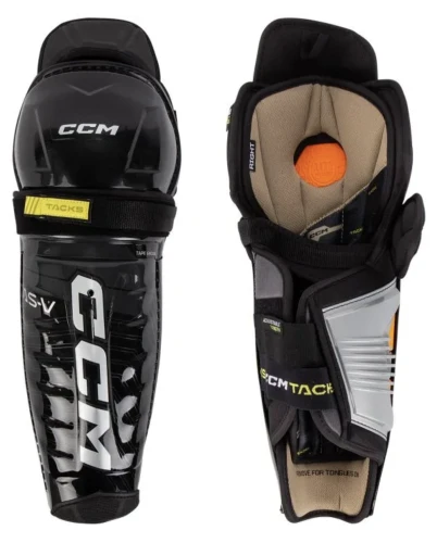 CCM Tacks AS-V Junior Hockey Shin Guards 