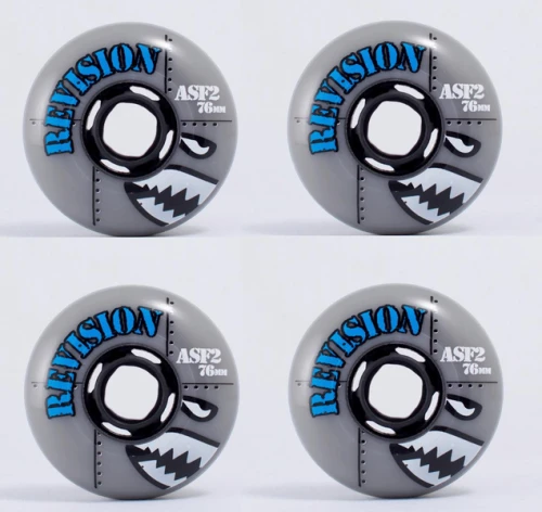 Revision ASF2 Asphalt Wheel 4-er Set - Outdoor  80mm/89A