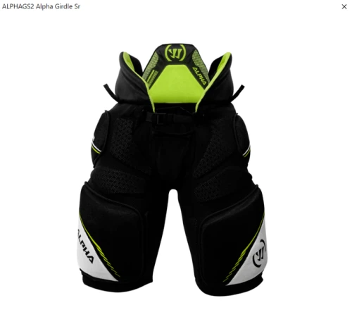 Warrior Alpha Girdle Senior