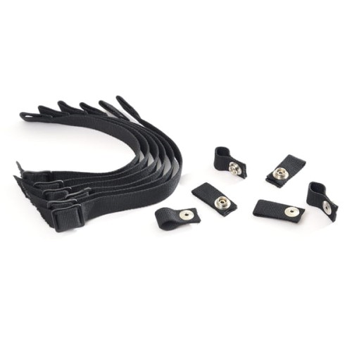 Pasek do podbródka Bauer czarny/biały