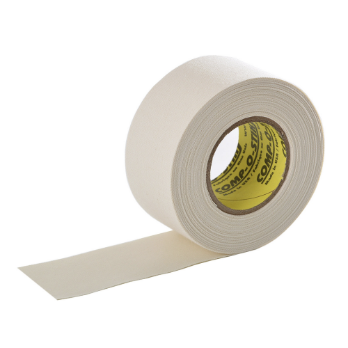 Taśma hokejowa NORTH AMERICAN 36 mm x 13 m szeroka - biała