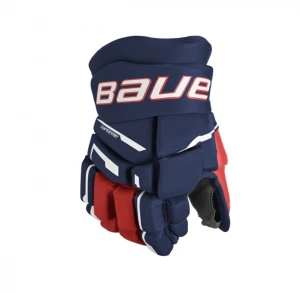 Bauer Supreme M3 Gloves Junior - navy/red