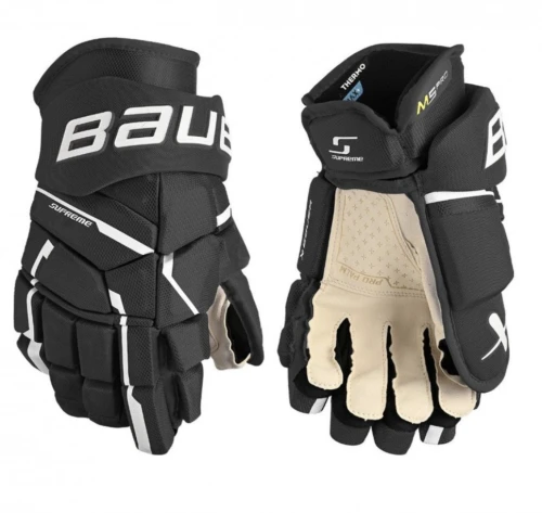 Bauer Supreme M5 Pro Junior Gloves - Black/White 