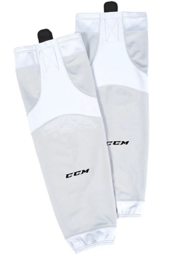 CCM SX7000 Intermediate Hockey Socks - White