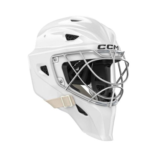 Maska bramkarska CCM AXIS XF NCCE Senior - biała
