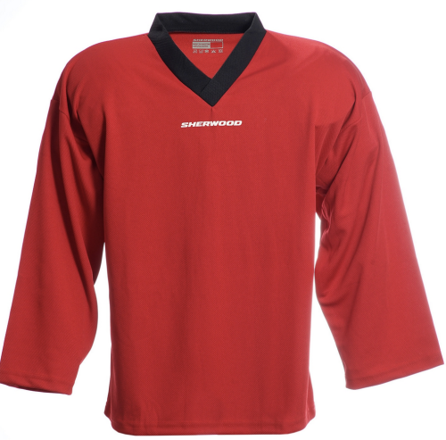 Koszulka hokejowa treningowa Sher-Wood - czerwona 