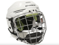 Kask hokejowy Warrior Alpha One Combo Senior - biały 1