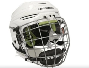 Hockey Helmet Warrior Alpha One Combo Senior White