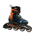 Rolki Rollerblade Microblade - Niebiesko/Pomarańczowe 3