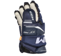 Rękawice hokejowe CCM Tacks XF Pro Senior - Granatowo/Białe 2