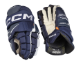 Rękawice hokejowe CCM Tacks XF Pro Senior - Granatowo/Białe 3