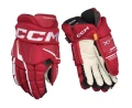 CCM Tacks XF Pro Gloves Senior - Red/White 1