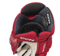 Rękawice hokejowe CCM Tacks XF Pro Senior - Czerwono/Białe 4