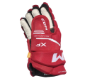 Rękawice hokejowe CCM Tacks XF Senior - Czerwono/Białe 2