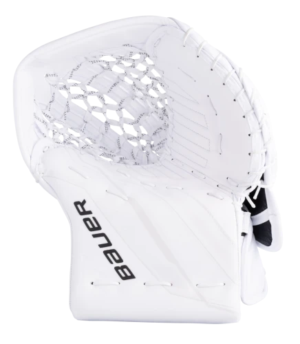 Bauer Catch Glove Supreme Shadow Sr Reg White