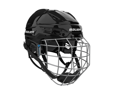 Kask hokejowy Bauer Re-akt 55 Combo - czarny