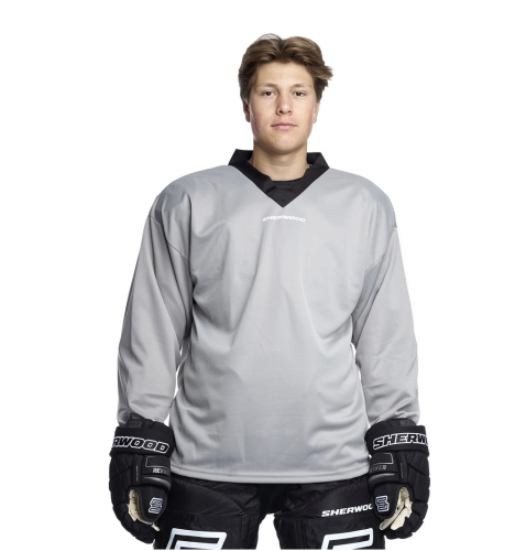 Koszulka hokejowa treningowa Sher-Wood - szara