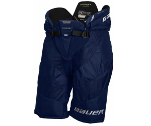 Spodnie hokejowe Bauer Vapor Hyperlite - granatowe - SENIOR