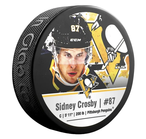 Puck NHL Star Player - S. Crosby 