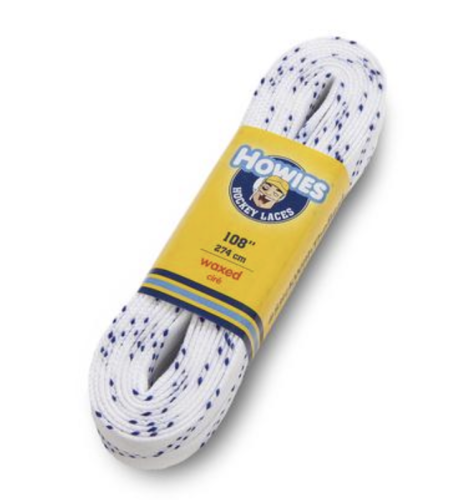 Sznurówki Hokejowe Woskowane Howies - białe