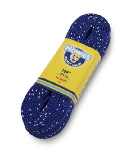 Sznurówki Hokejowe Woskowane Howies - granatowe