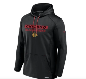 Pullover Hoodie NHL Fanatics Authentic Pro Rink Poly Fleece - Chicago Blackhawks