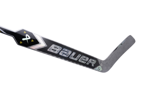 Kij bramkarski Bauer Supreme Shadow Intermediate Srebrno/Czarny
