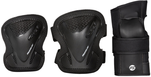 Zestaw ochraniaczy na rolki Powerslide Basic Set 3-Pack - SR