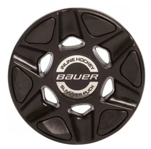 In-line Puck Bauer SlivVver - black