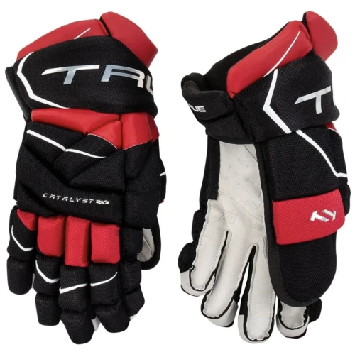 True Catalyst 9X3 Gloves Senior - black/red