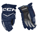 Rękawice hokejowe CCM JetSpeed FT8 - granatowo/białe - Senior  1