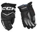 Rękawice hokejowe CCM JetSpeed FT8 - czarno/białe - Junior 1