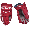 Rękawice hokejowe CCM JetSpeed FT880 - czerwono/białe - Senior 1