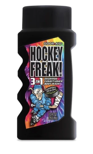 ODOR AID Hockey Freak 3-in-1 Shampoo/Conditioner/Body Wash Shower Gel