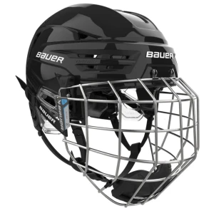Kask hokejowy Bauer Re-akt 90 Combo SR - czarny