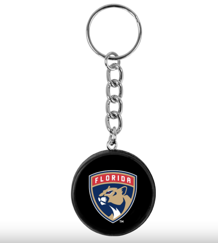 Breloczek NHL Key Chain Puck - Florida Panthers 