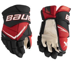 BAUER Vapor Flypro Gloves - Senior - black/red/white