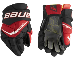 BAUER Vapor Flypro Gloves - Junior - black/red/white