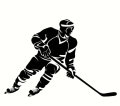 Naklejka hokeista 1