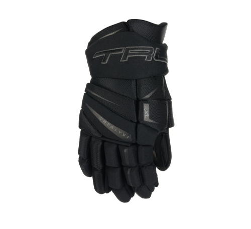 Rękawice hokejowe True Catalyst 7X5 - czarne - Senior