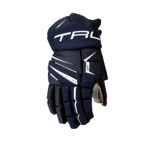 Rękawice hokejowe True Catalyst 7X5 - granatowe - Junior