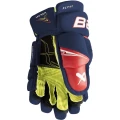 BAUER Vapor Fly40 Gloves - Junior - navy/red/white  2