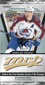 Karty z zawod. Upper Deck NHL MVP 25/26