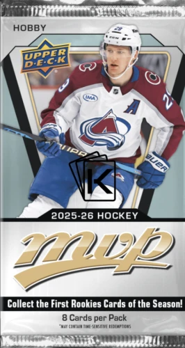25/26 NHL Upper Deck MVP Hockey Retail Pack