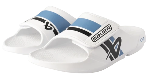 Slippers Bauer OOFOS WHT/BLU 