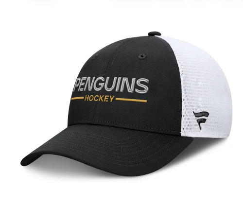 Cap NHL Fanatics Authentic Pro Adjustable Trucker - Pittsburgh Penguins